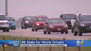 Colorado Among Top 10 States With 'Worst Drivers,' Study Finds