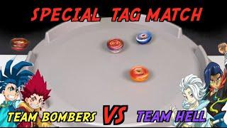 [Special Team Tag Match] Team Bombers VS Team Hell [봄버즈 VS 헬]스페셜 파워매치ㅣBeyblade Burst Superking