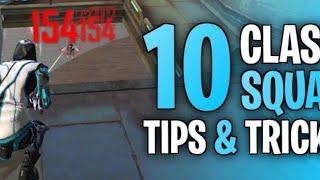 TOP 10 CLASH SQUAD AND CLASS  SECRET PLACE TIPS AND TRICKS FREE FIRE 