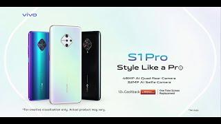 Flaunt your style with #vivoS1Pro | #StyleLikeAPro
