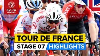 Tour de France 2021 Stage 7 Highlights | Breakaway Brilliance!