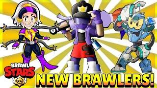 BRAWL STARS TOP 10 NEW BRAWLERS! | Brawler Ideas episode 2