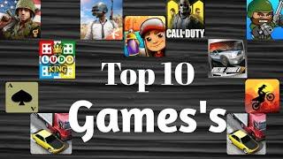 Top 10 Game's List Video