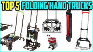 Top 5 Best Folding Hand Trucks In 2020