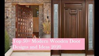 Top 50+ Modern Wooden Door Designs and Ideas 2020