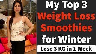 My Top 3 Weight Loss Smoothie Recipes for Winter | Healthy Smoothies For Weight Loss | Fat to Fab
