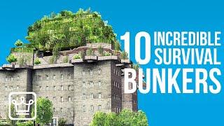 10 INCREDIBLE Survival Bunkers Rich People Invest In