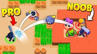 1000 IQ BIBI vs -10 IQ NOOB! (Brawl Stars Fails & Epic Wins! #15)