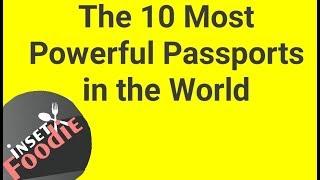 top 10 most powerful passport in the world.