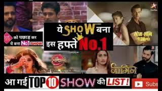 Indian Barc trp this week |week -12| Top 10 shows list.