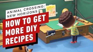 How to Get More DIY Recipes in Animal Crossing: New Horizons