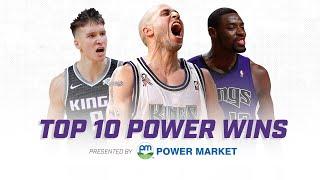 Top 10 Sacramento Kings Power Wins