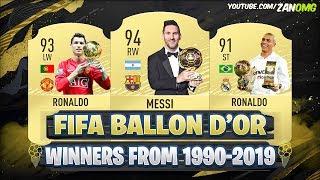 Ballon d’Or Winners From (1990-2019)