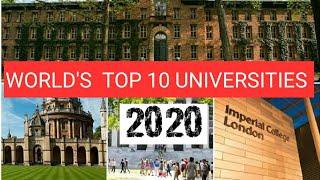 Top 10 university in the world || Meet the world's top 10 universities 2020
