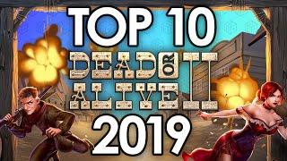 Top 10 Wins 2019 - Dead or Alive 2 slot