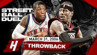 The Game Allen Iverson SCORED 47 PTS at MSG! STREETBALL DUEL Highlights vs Nate Robinson | 2006