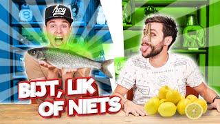 BIJT, LIK OF NIETS CHALLENGE!