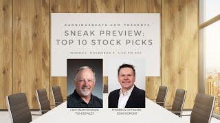 Sneak Preview: Top 10 Stock Picks