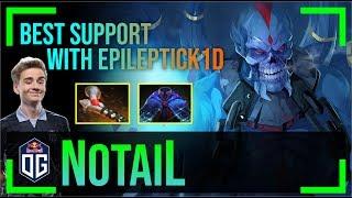 N0tail - Lich Safelane | BEST SUPPORT with Epileptick1d (Troll Warlord) | Dota 2 Pro MMR Gameplay