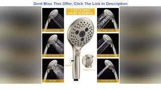 Top 10 SunCleanse Shower System, Bathroom Rainfall Shower Faucet Set Complete with 7-Setting Handhe