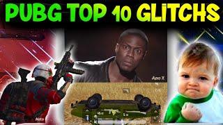 TOP 10 PUBG MOBILE GLITCHS 2K20 || ROAD TO 500 SUBSCRIBERS