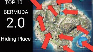 Top 10 hiding place to push rank/bermuda remastered hidden places