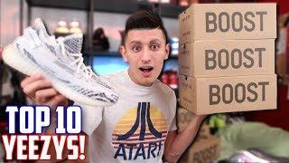 TOP 10 ADIDAS YEEZY SNEAKERS OF 2019! | SneakerTalk