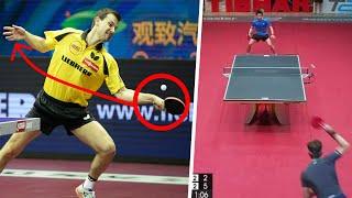 When Players Swap Hands In Table Tennis [HD]