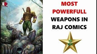 Most Powerful Weapons In Raj Comics | Top 10 List