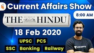 8:00 AM - Daily Current Affairs 2020 by Bhunesh Sir | 18 February 2020 | wifistudy