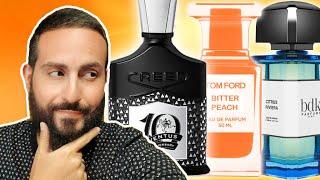 5 FRAGRANCES I WANT TO TRY IN 2020! (TOM FORD BITTER PEACH, CREED AVENTUS 10 YEAR EDITION, ETC.)