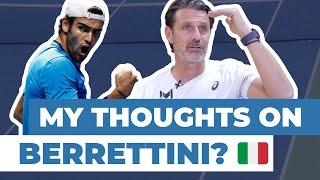 Why is Matteo Berrettini a Top 10 player?