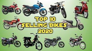 Top Selling Bikes in India 2020 | Top 10 bikes India | Which Company Leads ??