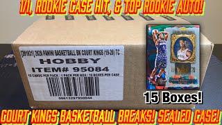 *1/1, BIG ROOKIE CASE HIT & TOP ROOKIE AUTO* 2019-20 Panini Court Kings Basketball Breaks! 15 Boxes!