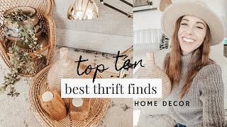 2019 Top 10 BEST Thrifted Home Accents