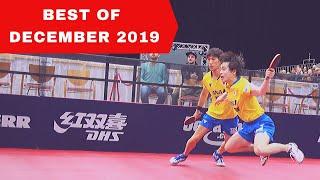 Meilleurs points de tennis de table Décembre 2019 / Best table tennis points December 2019