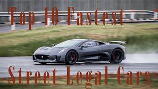 Top 10 Fastest Street Legal Cars In The World 2020