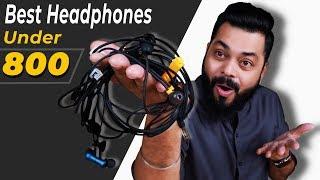 Top 5 Best Earphones Under ₹800 ⚡ ⚡ ⚡ सबसे बढ़िया Wired Earphones सिर्फ ₹800 में (March 2020)
