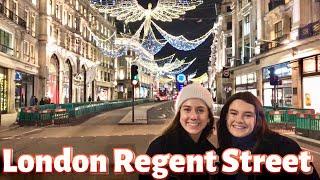 London Christmas Lights 2020 | Walking Regent Street,Piccadilly Circus to Oxford Street