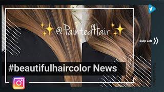 Top 10 #beautifulhaircolor Posts & Updates, Starring: paintedhair