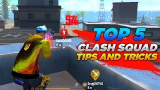 TOP 5 CLASH SQUAD TIPS AND TRICKS FREE FIRE-para SAMSUNG,A3,A5,A6,A7,J2,J5,J7,S5,S6,S7,S9,A10,A20,FF