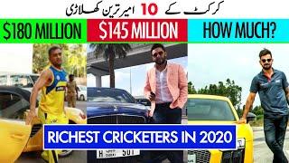 Top 10 Richest Cricketers In The World Forbes - Net Worth Of Richest Cricketers Updated 2020