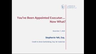 Top 10 Tips for Executors