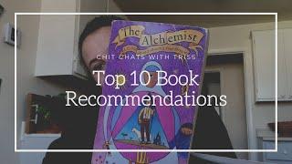 TOP 10 BOOK RECOMMENDATIONS // +the hardest part about starting a youtube channel