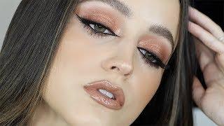 WARM HOLIDAY GLAM | Makeup Tutorial