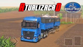 ATUALIZAÇÃO WORLD TRUCK DRIVING SIMULATOR BALSA E ATOLEIROS!