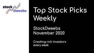 11.2.20 | Stock Picks | Top 10 Stocks to Buy This Week | @StockDweebs | #NET #SAVE #CRM #JD #SPOT