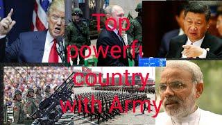 Top 10 powerful country with huge army power(विशाल सेना शक्ति के साथ शीर्ष 10 शक्तिशाली देश)