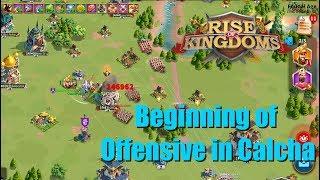 Beginning of Offensive in Calcha - rallies and field battles - Rise of Kingdoms