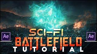 Sci-Fi Battlefield  |  (After Effects Tutorial)